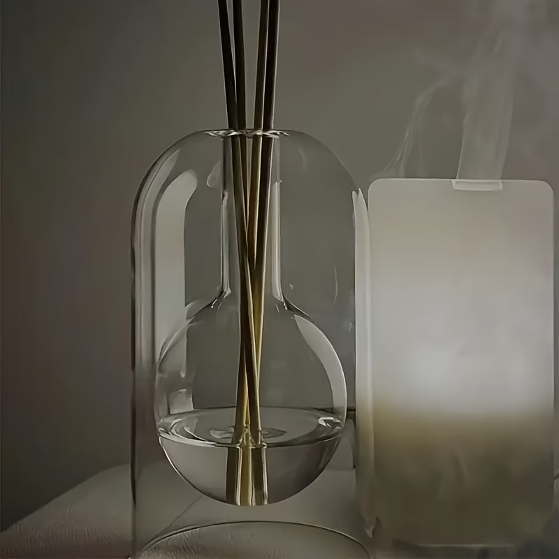Aromatic Glass Diffuser Bottle – Modern Home & Office Vase