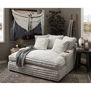 Nestle Chaise Lounge with Cupholders & Charging Ports