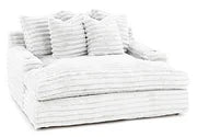 Nestle Chaise Lounge with Cupholders & Charging Ports