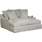 Nestle Chaise Lounge with Cupholders & Charging Ports